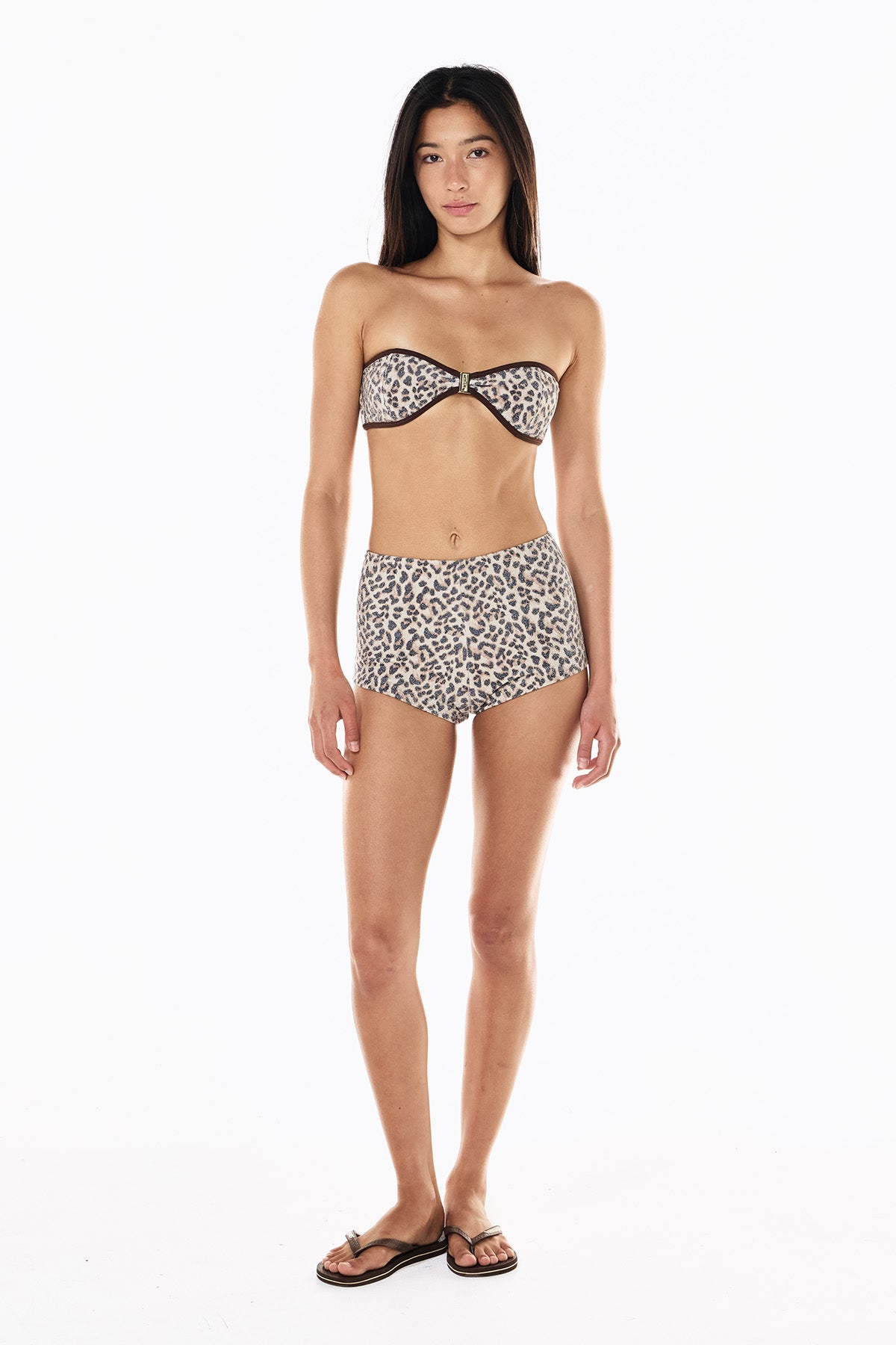 Birkin Lurex Bandeau | Leopard