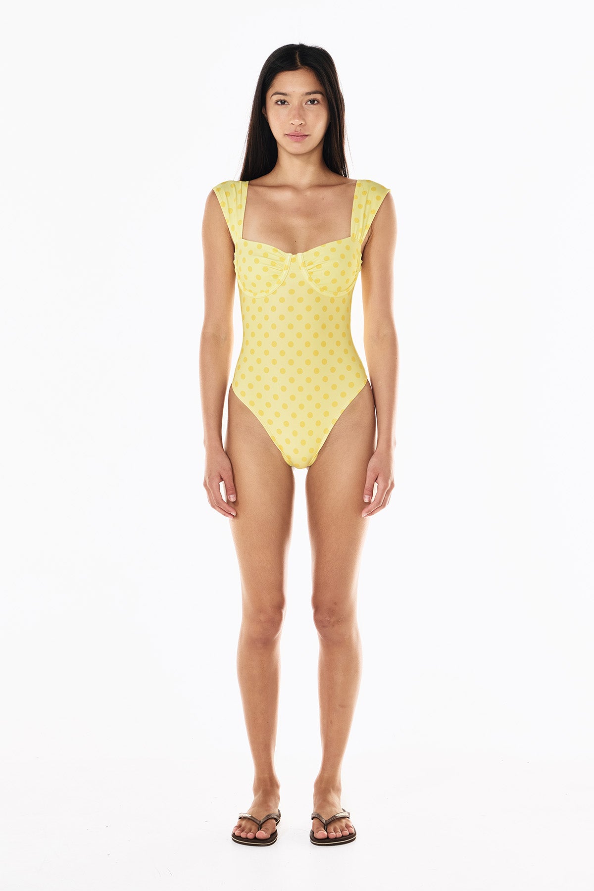 Birkin One Piece | Lemonade Polka