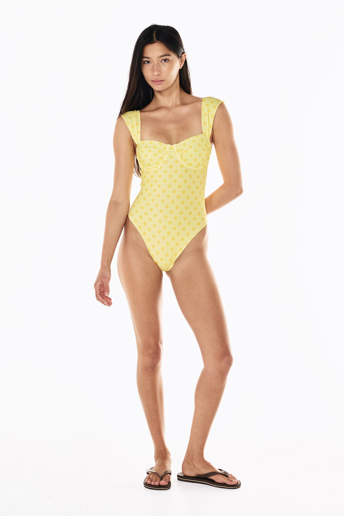 Birkin One Piece | Lemonade Polka