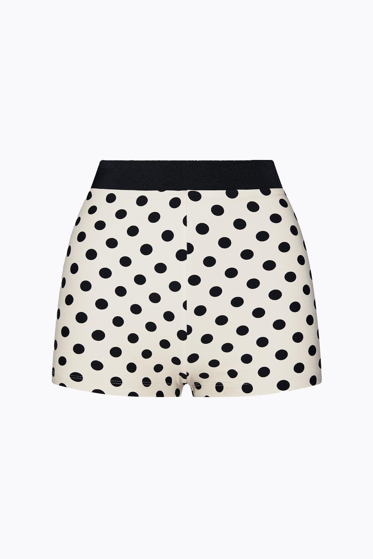 Birkin Swim Short | Cream Black Polka