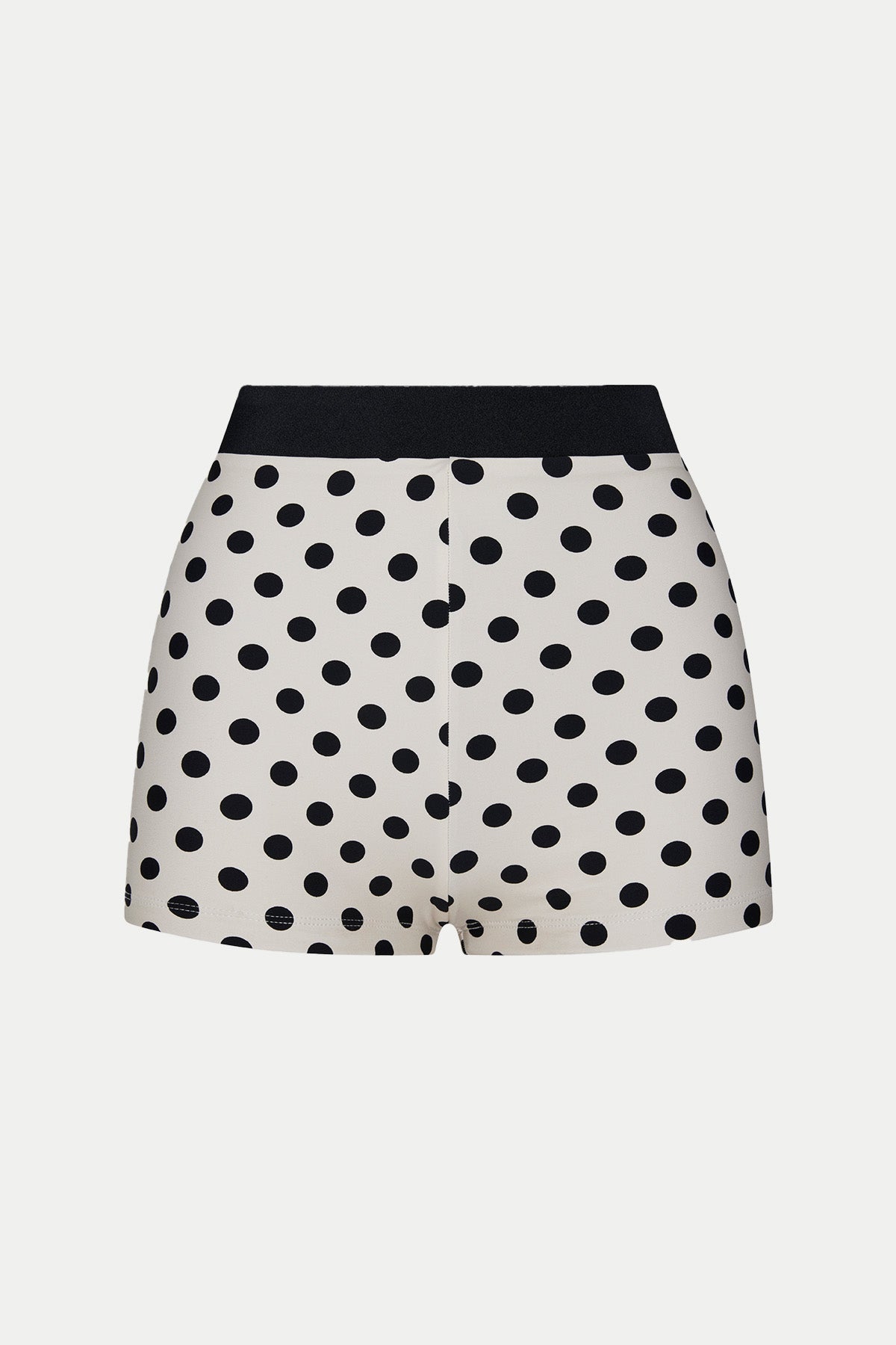 Birkin Swim Short | Cream Black Polka