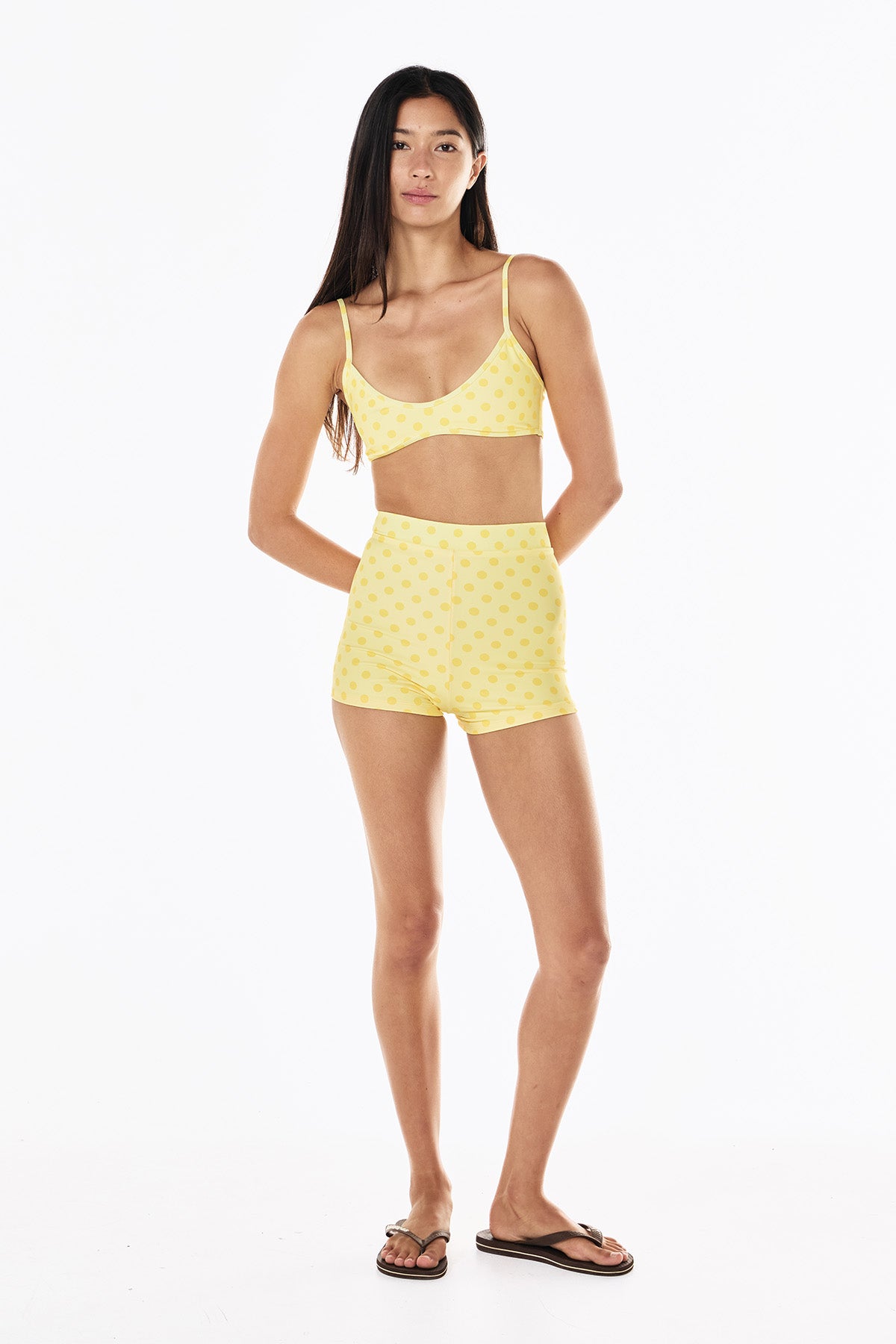 Birkin Swim Short | Lemonade Polka