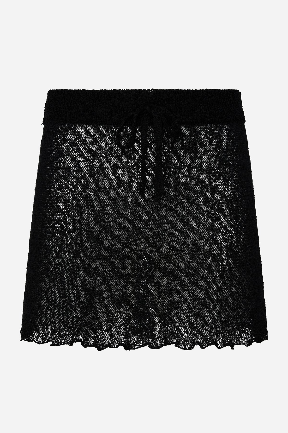 Textured Knit Skirt