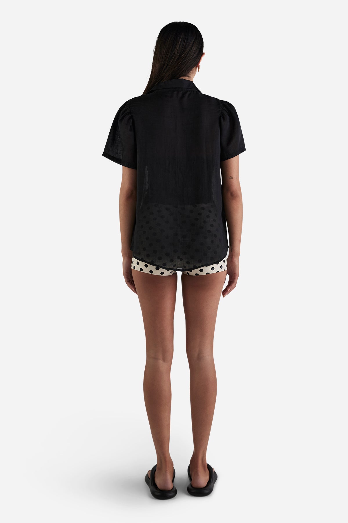 Sheer Polo Shirt