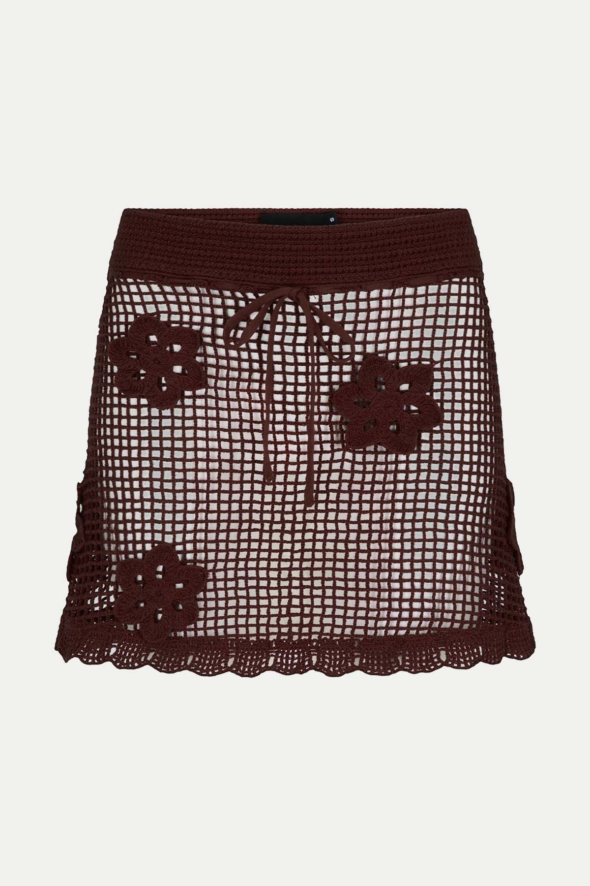 Crochet Mini Skirt