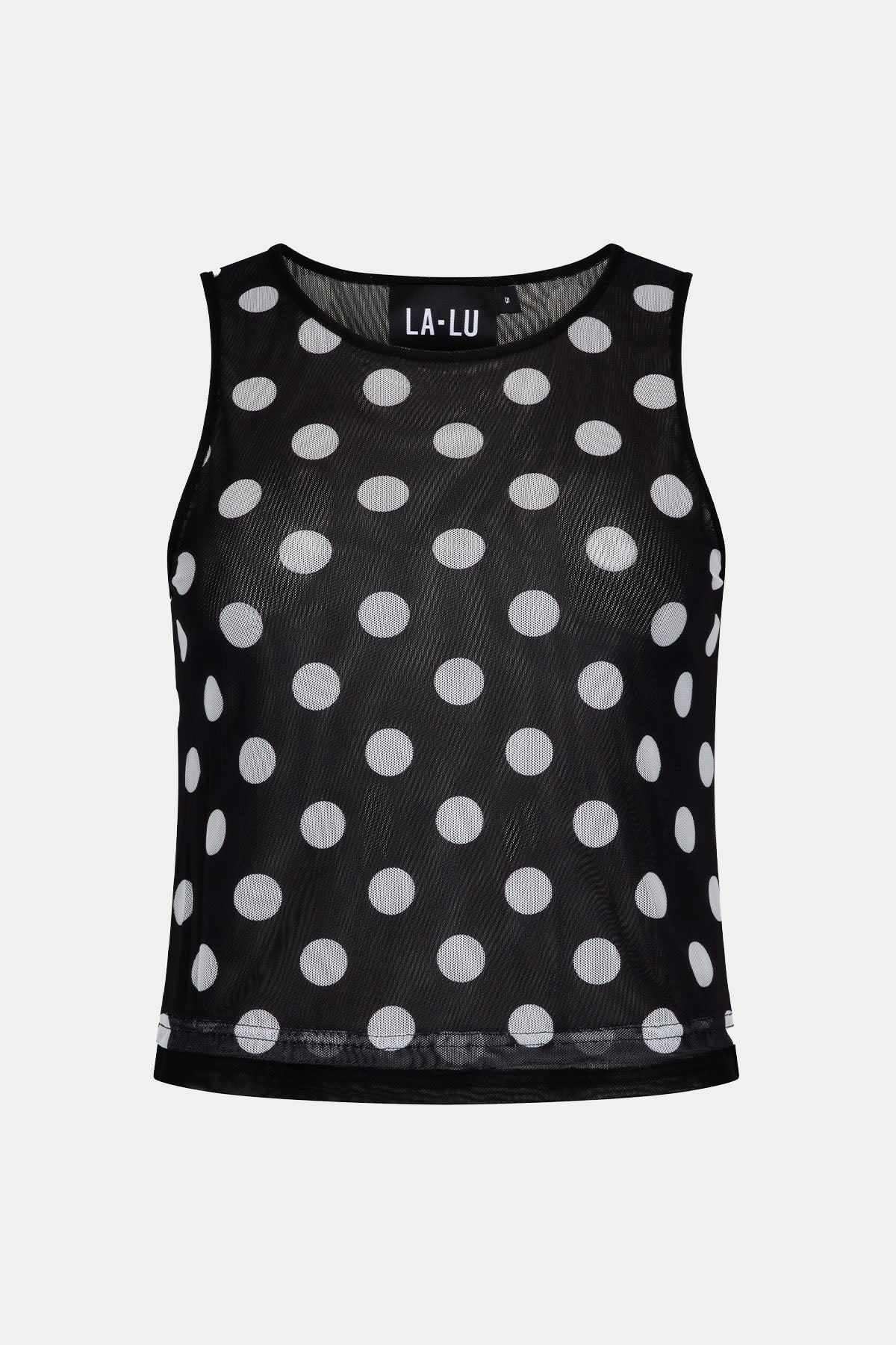 Polka Sheer Tank