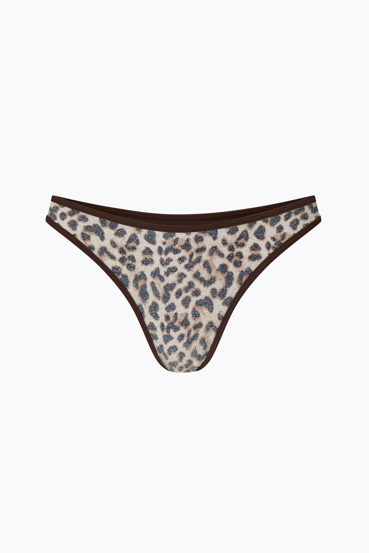 Coco Lurex Classic Brief | Leopard