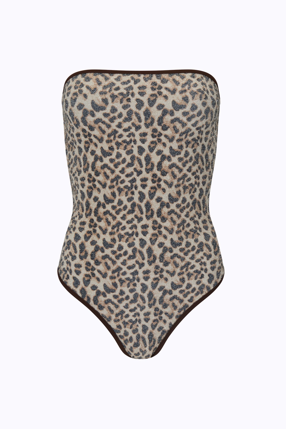 Elle Lurex One Piece | Leopard