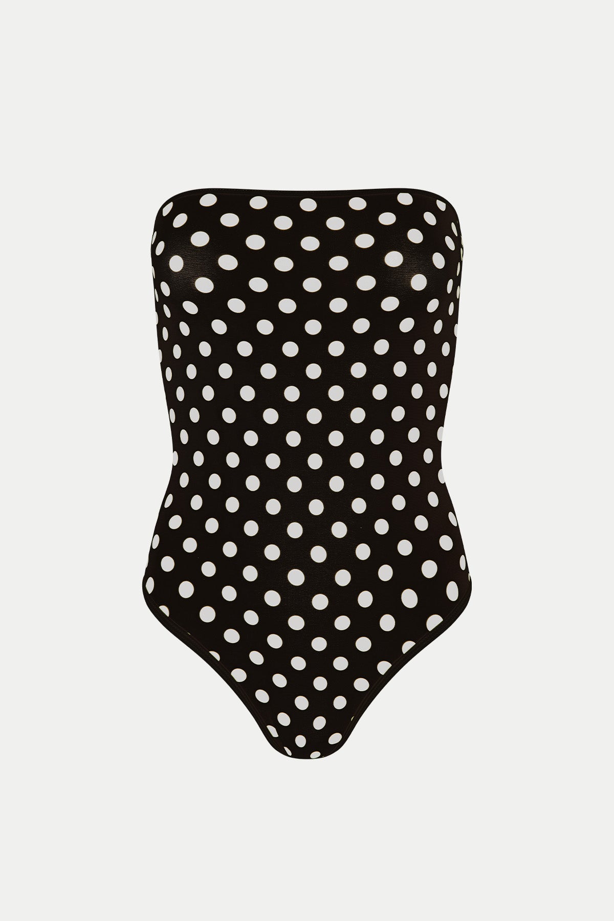 Elle One Piece | Black Cream Polka