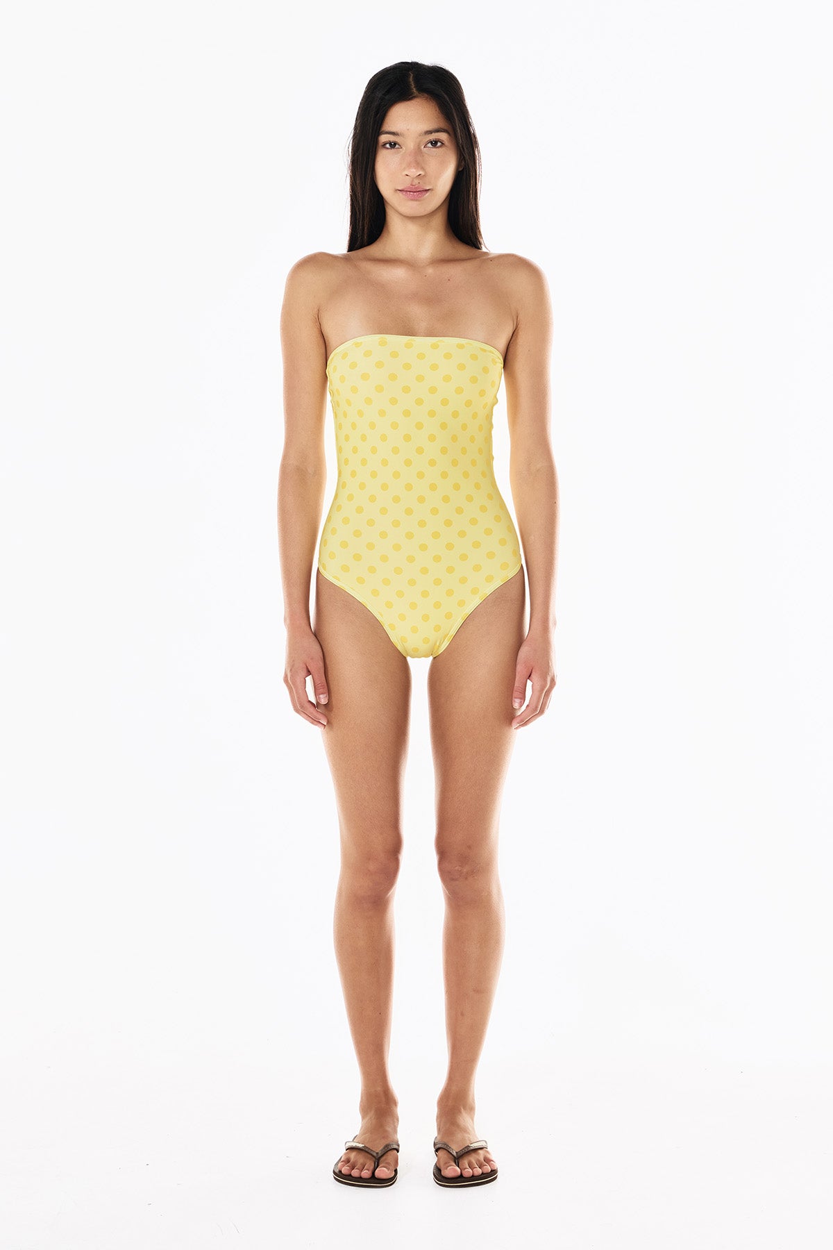 Elle One Piece | Lemonade Polka