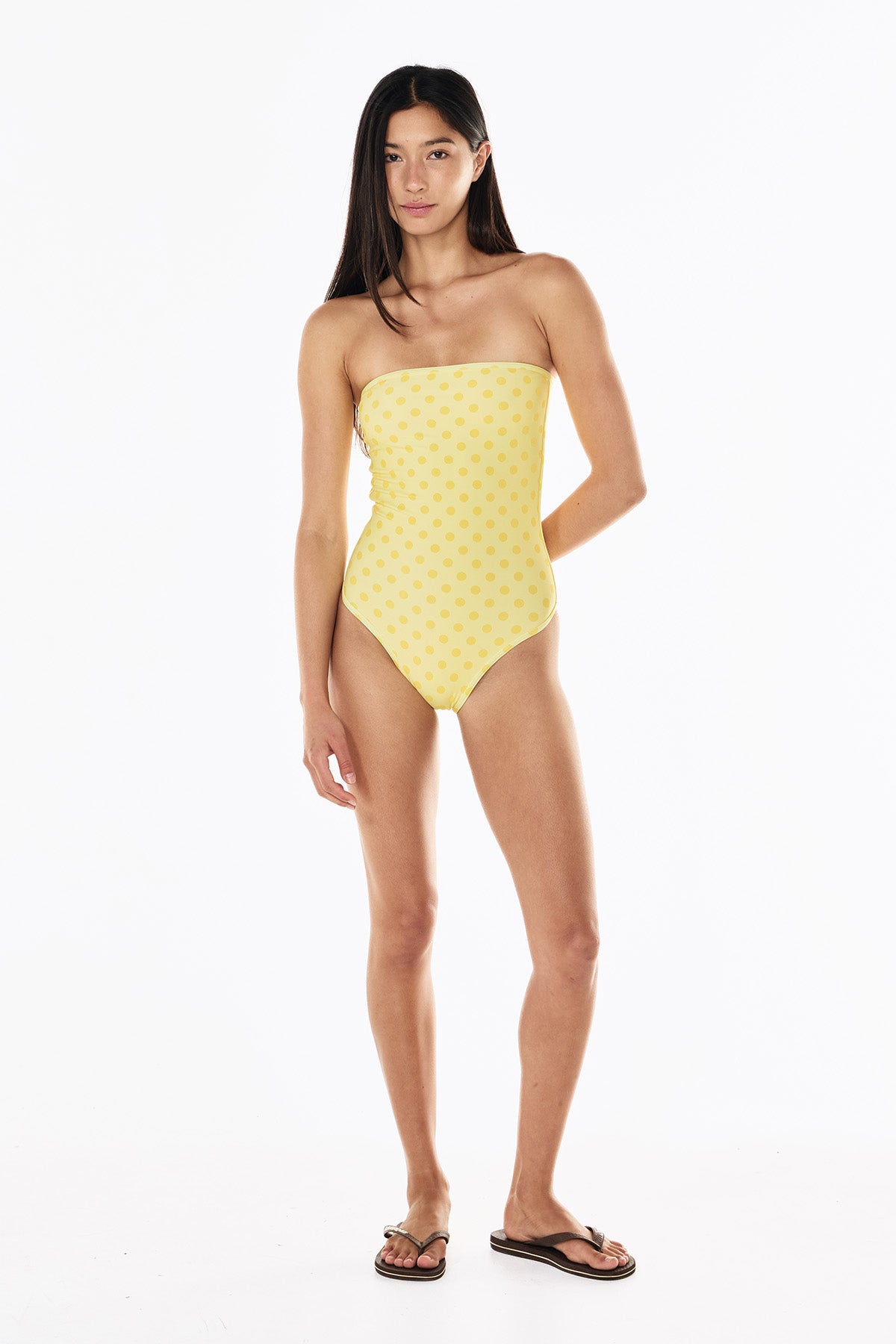 Elle One Piece | Lemonade Polka
