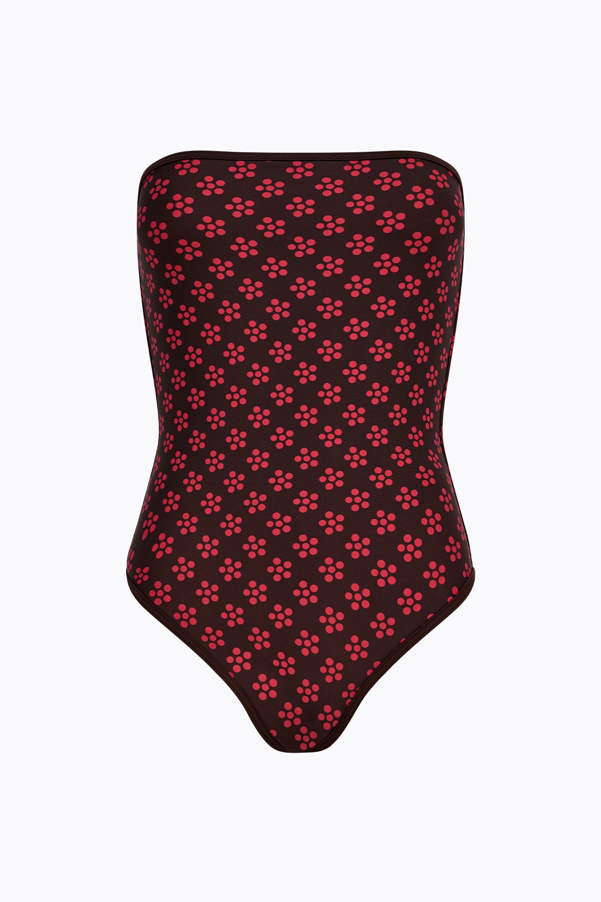 Elle One Piece | Mocha Scarlet Daisy