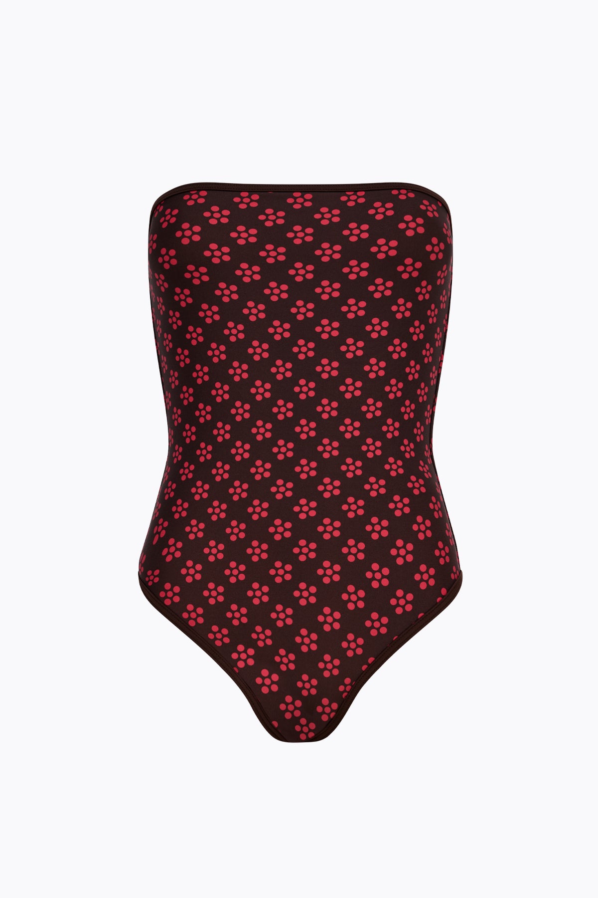 Elle One Piece | Mocha Scarlet Daisy