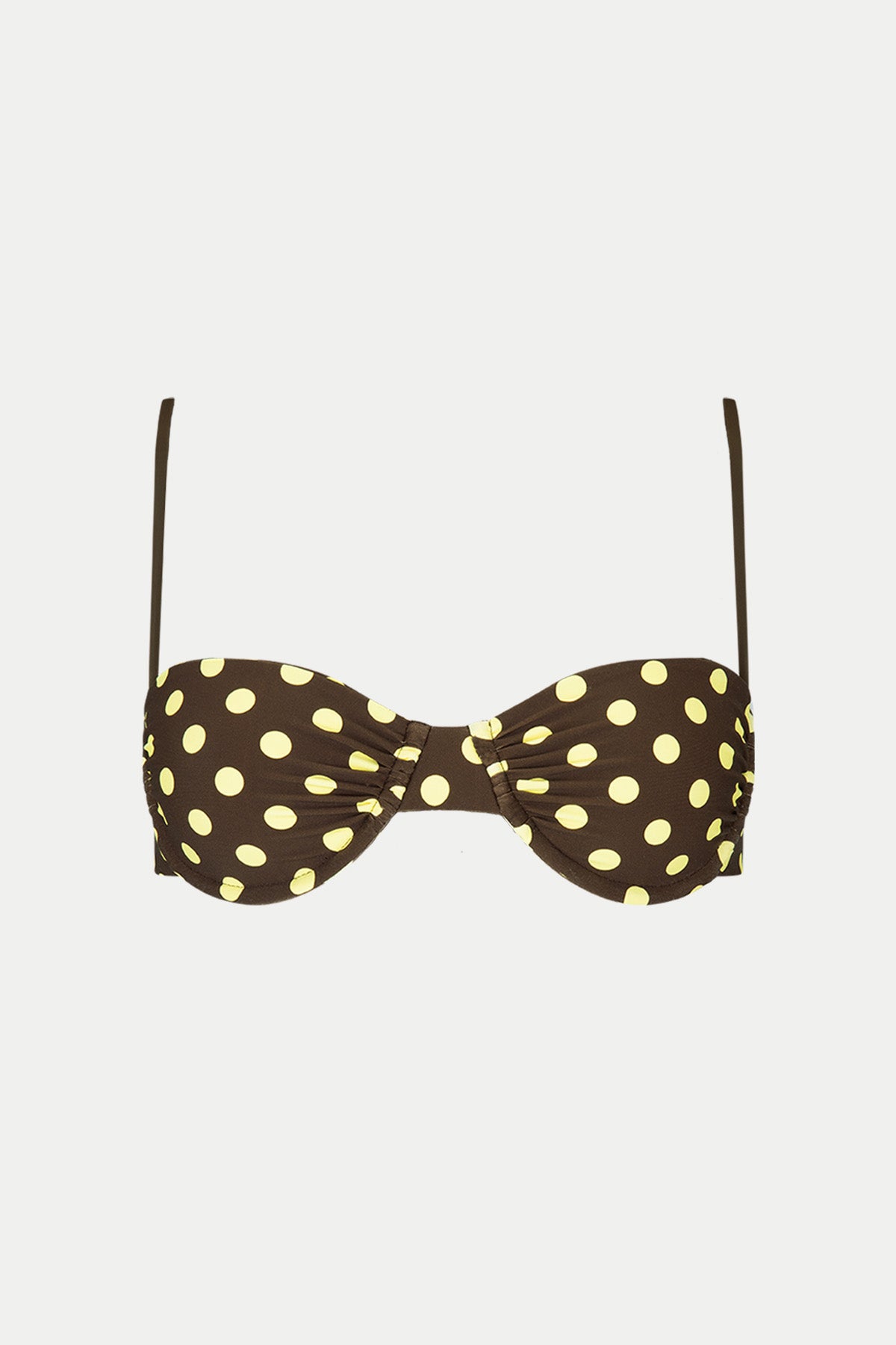 Gia Balconette | Mocha Polka