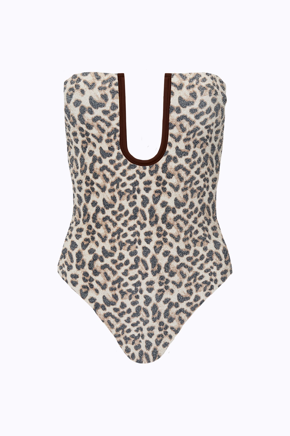 Peggy Lurex One Piece | Leopard