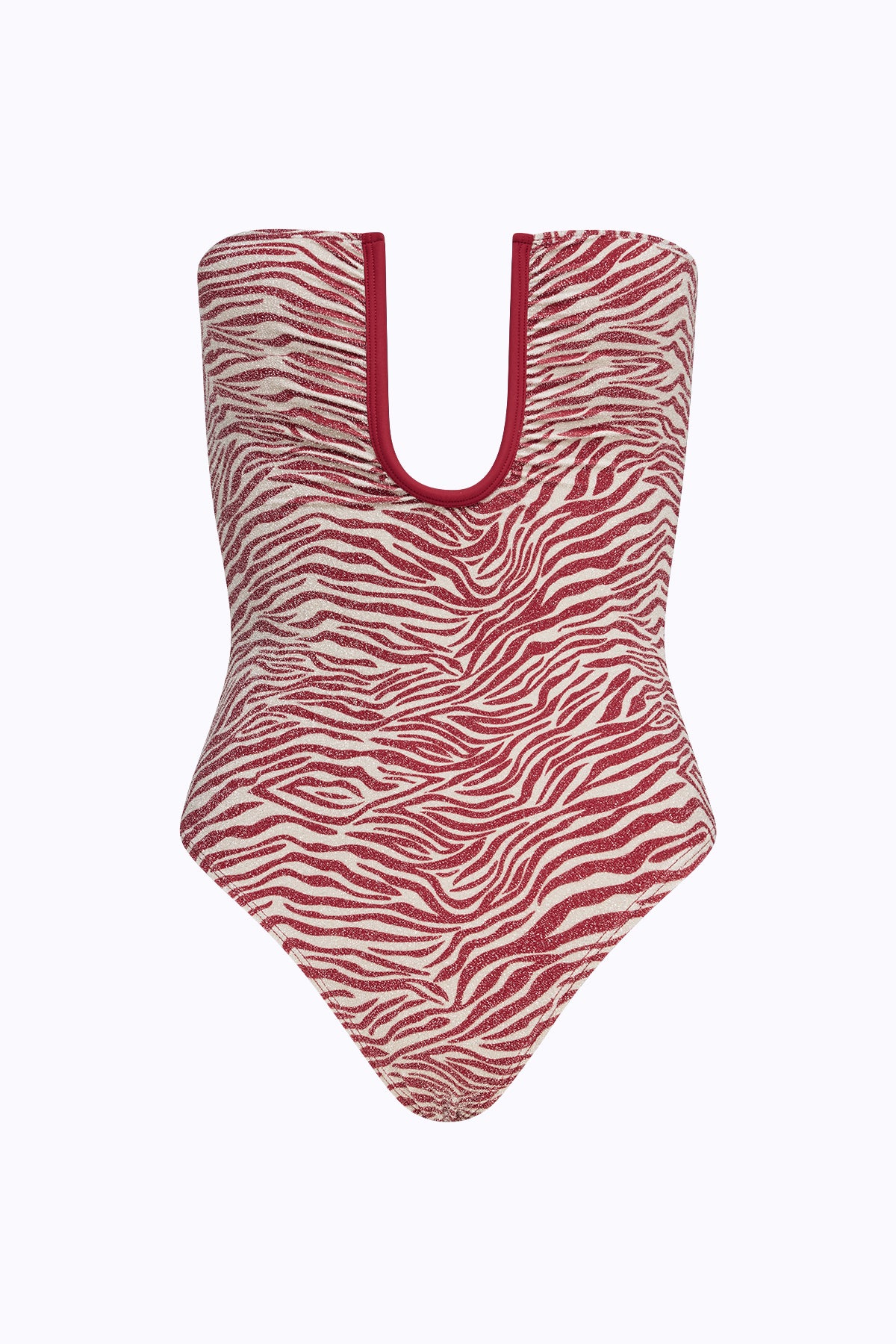 Peggy Lurex One Piece | Scarlet Zebra