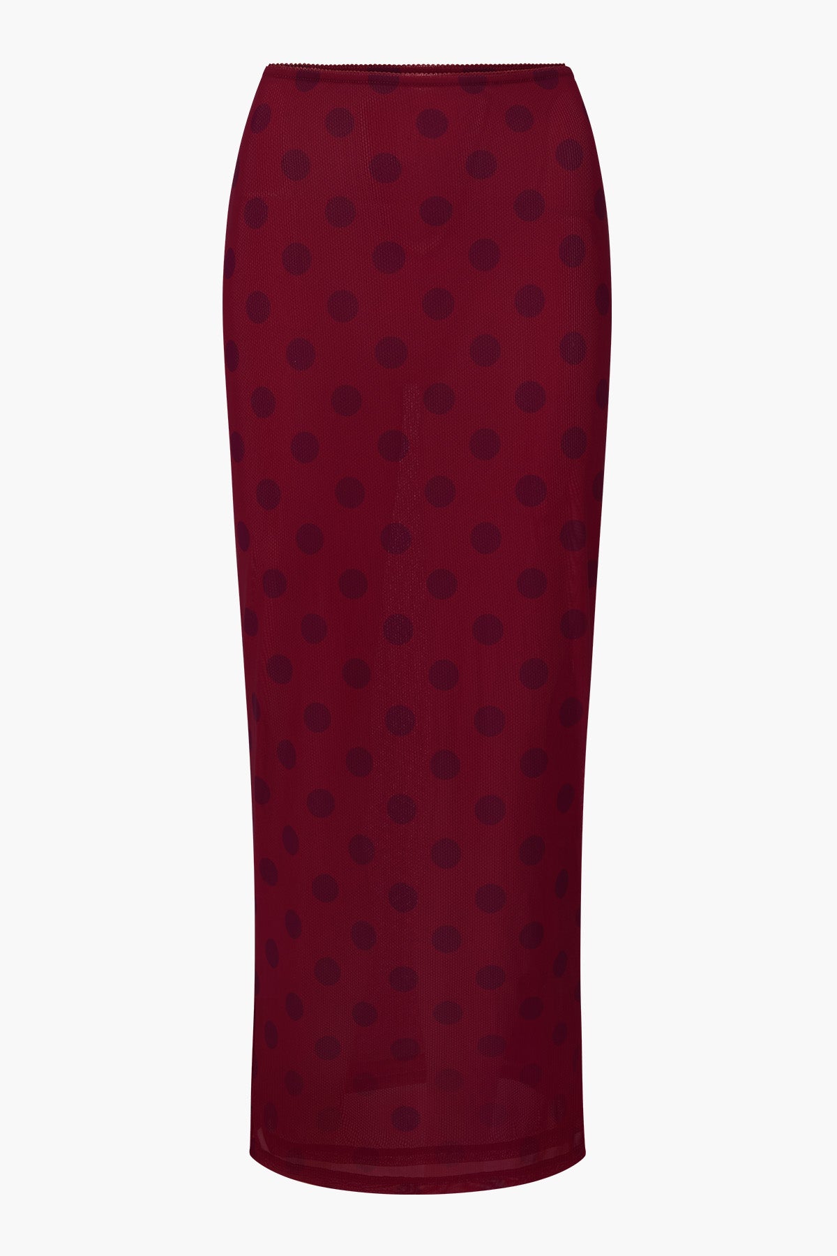 Polka Sheer Skirt