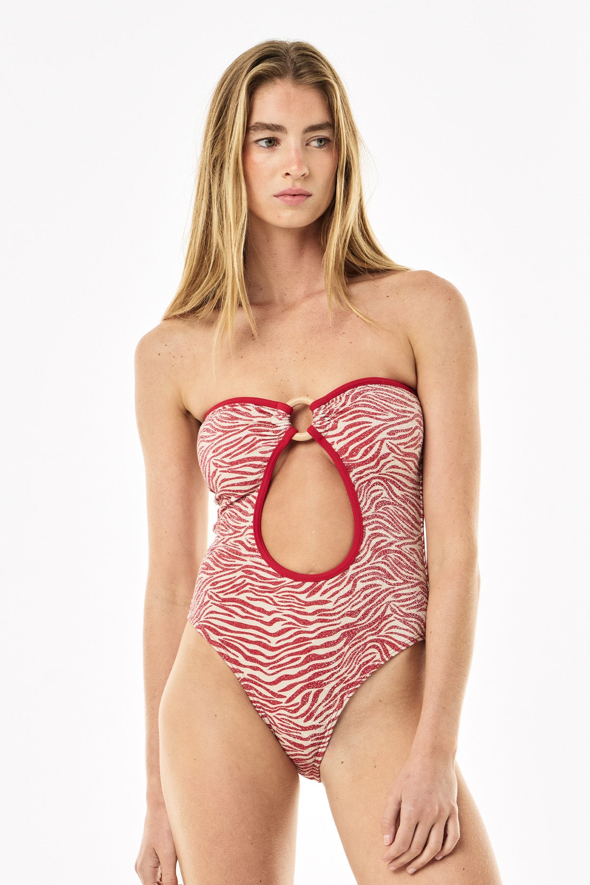 Stella Lurex One Piece | Scarlet Zebra