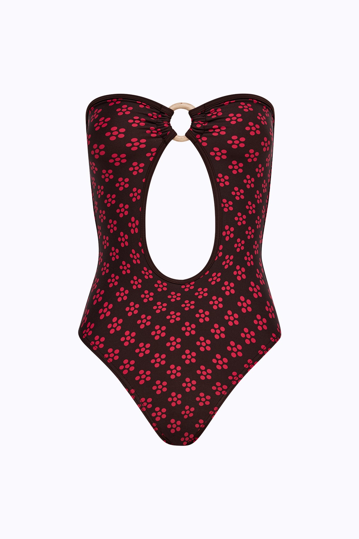 Stella One Piece | Mocha Scarlet Daisy