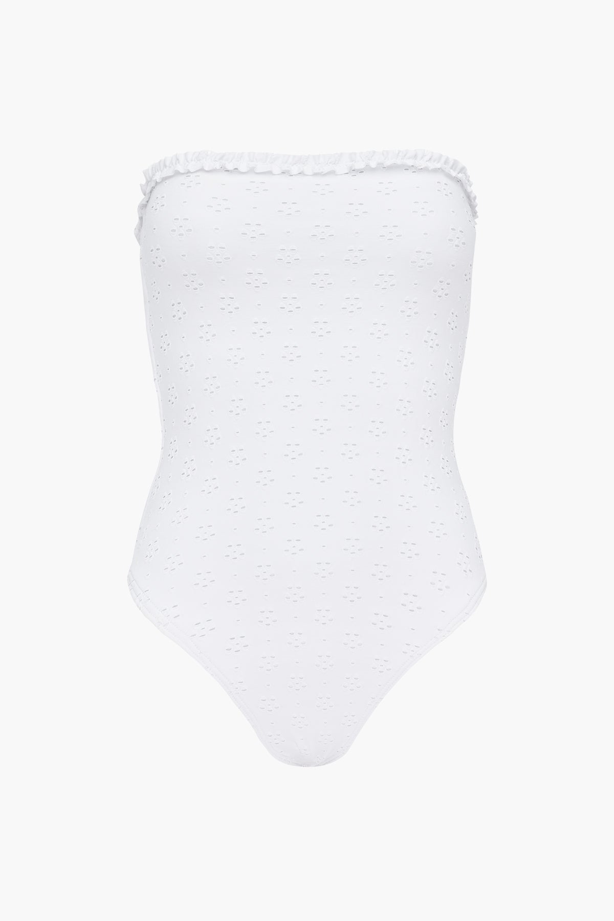 Sweet Heart Frill One Piece | Ivory Daisy
