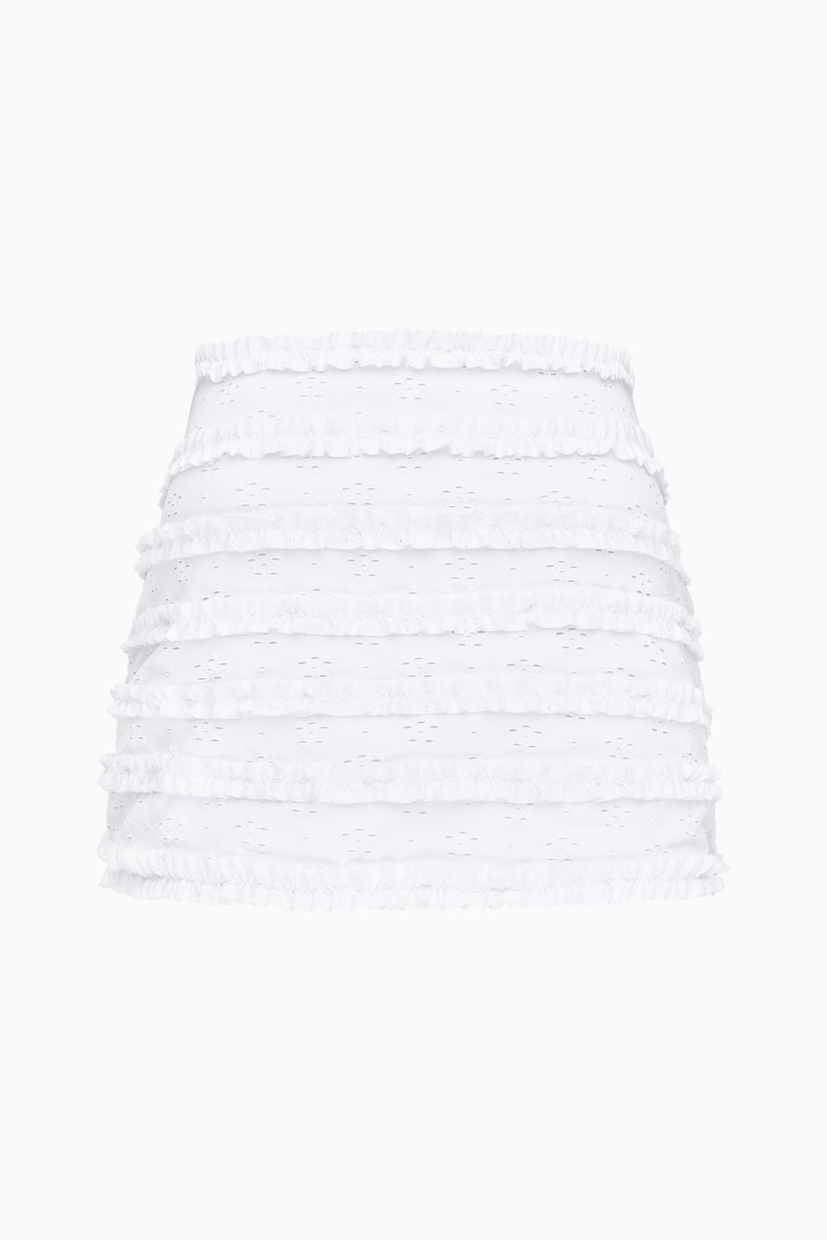 Sweet Heart Frill Swim Skirt | Ivory Daisy