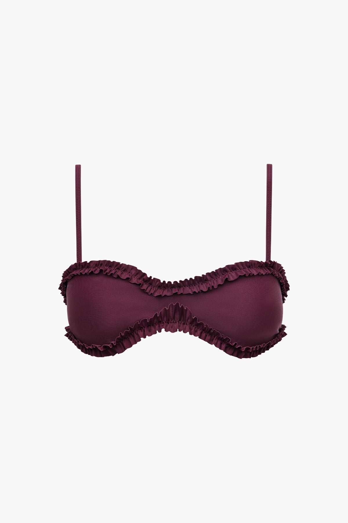 Sweet Heart Frill Top | Rouge