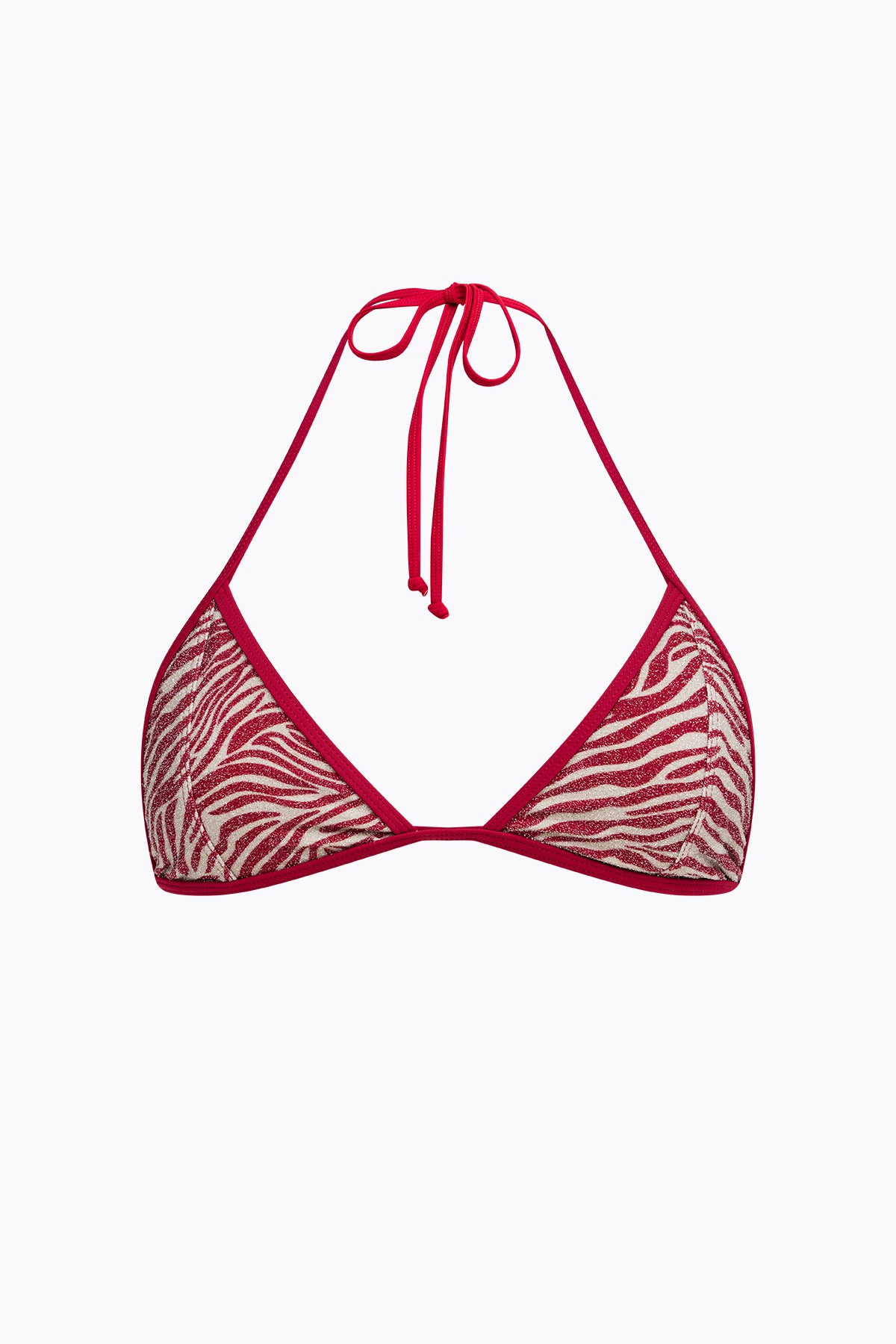 Twiggy Lurex Halter Top | Scarlet Zebra