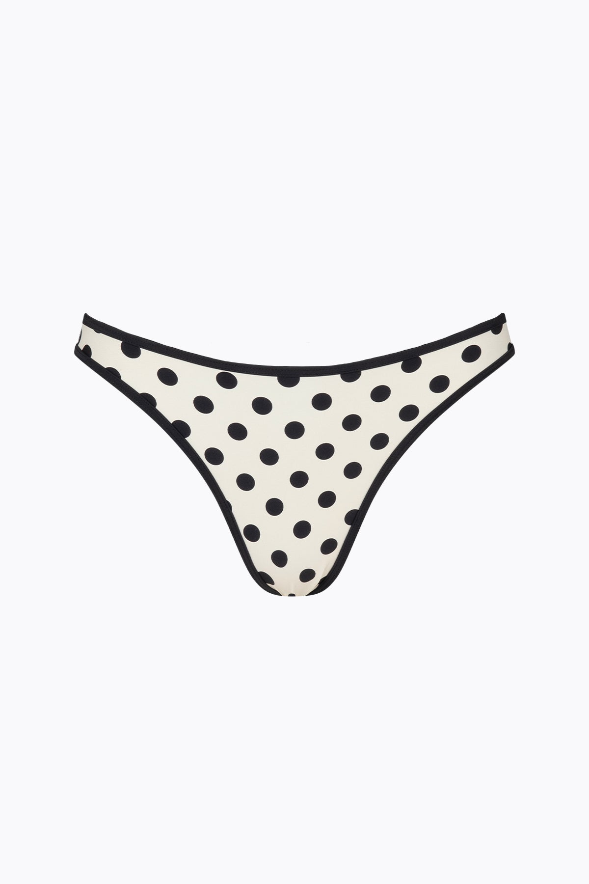 Coco Classic Brief | Cream Black Polka