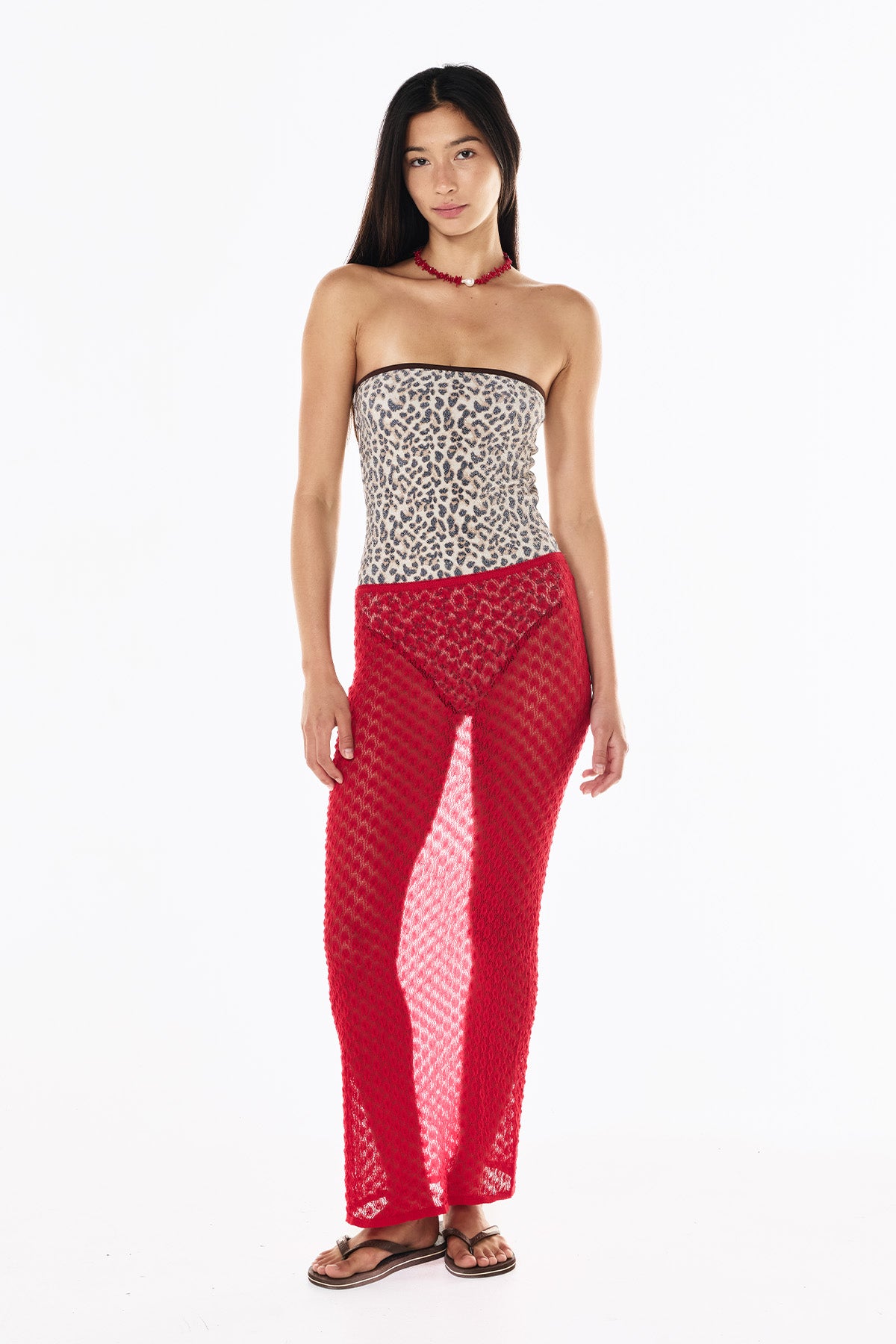 Elle Lurex One Piece | Leopard