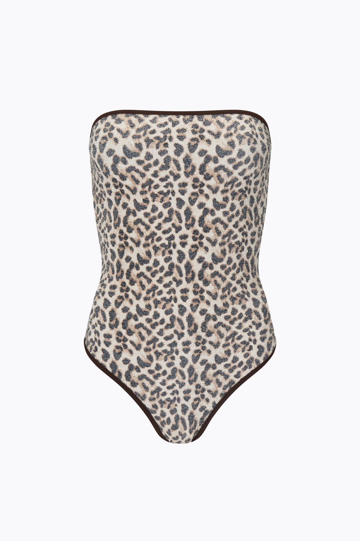 Elle Lurex One Piece | Leopard