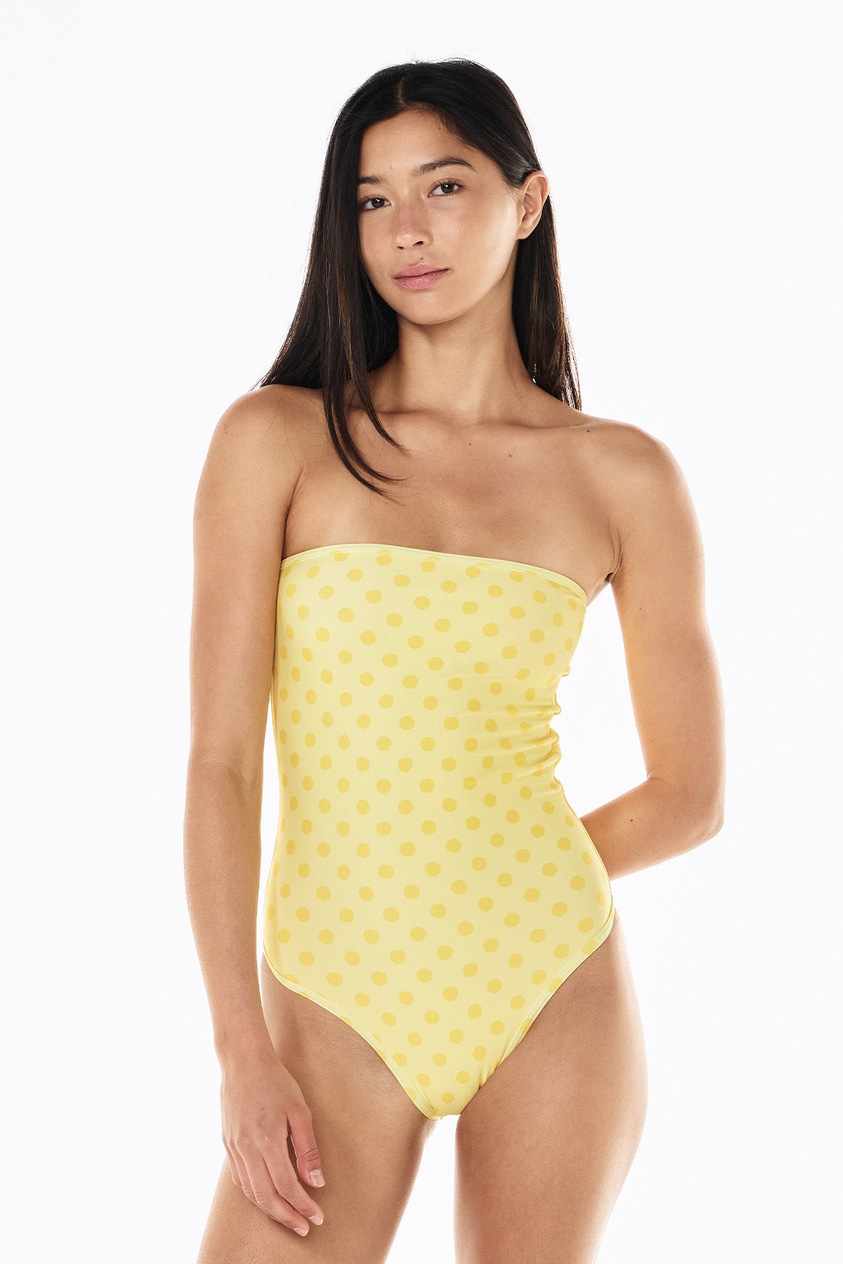 Elle One Piece | Lemonade Polka
