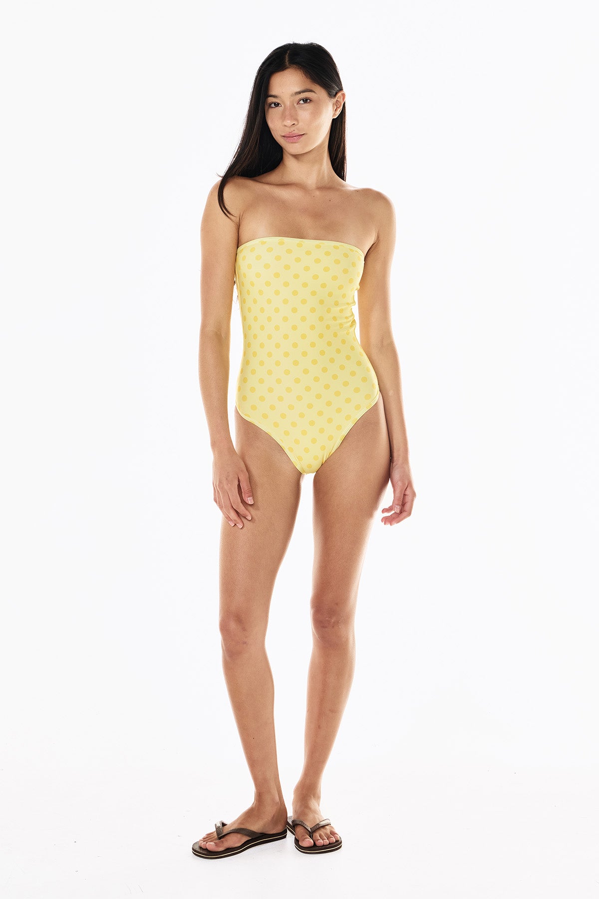 Elle One Piece | Lemonade Polka