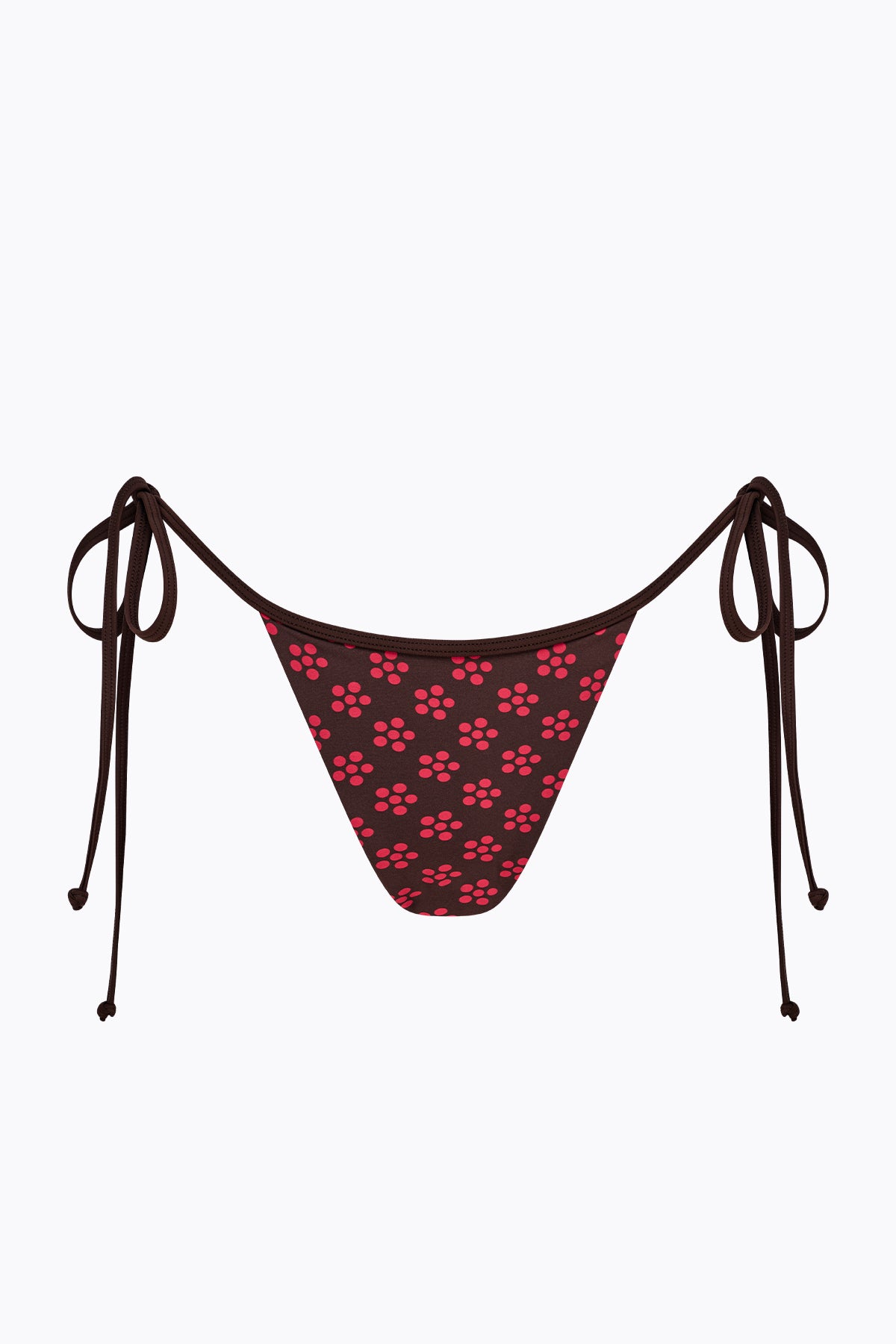 Kaya Tie Brief | Mocha Scarlet Daisy