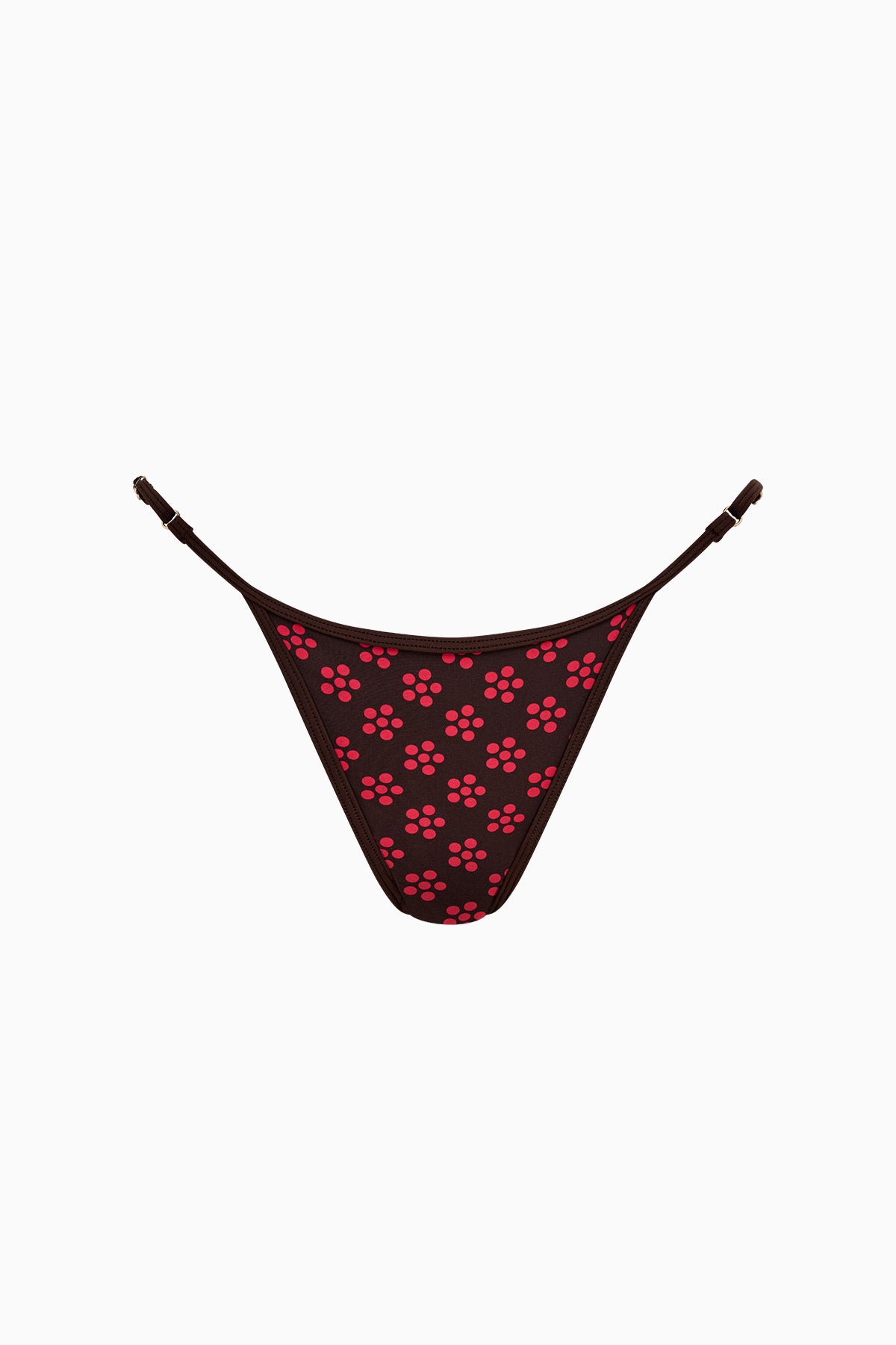 Lexi Adjustable Brief | Mocha Scarlet Daisy