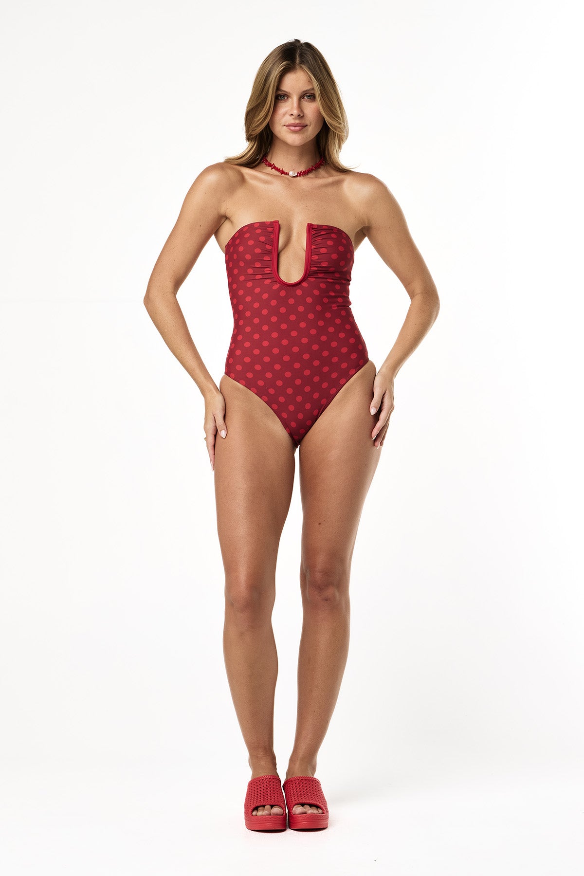 Peggy One Piece | Cherry Polka