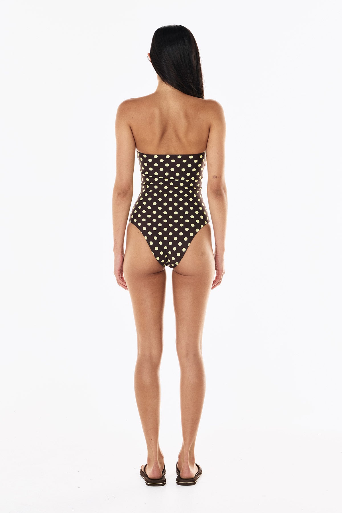 Peggy One Piece | Mocha Lemonade Polka