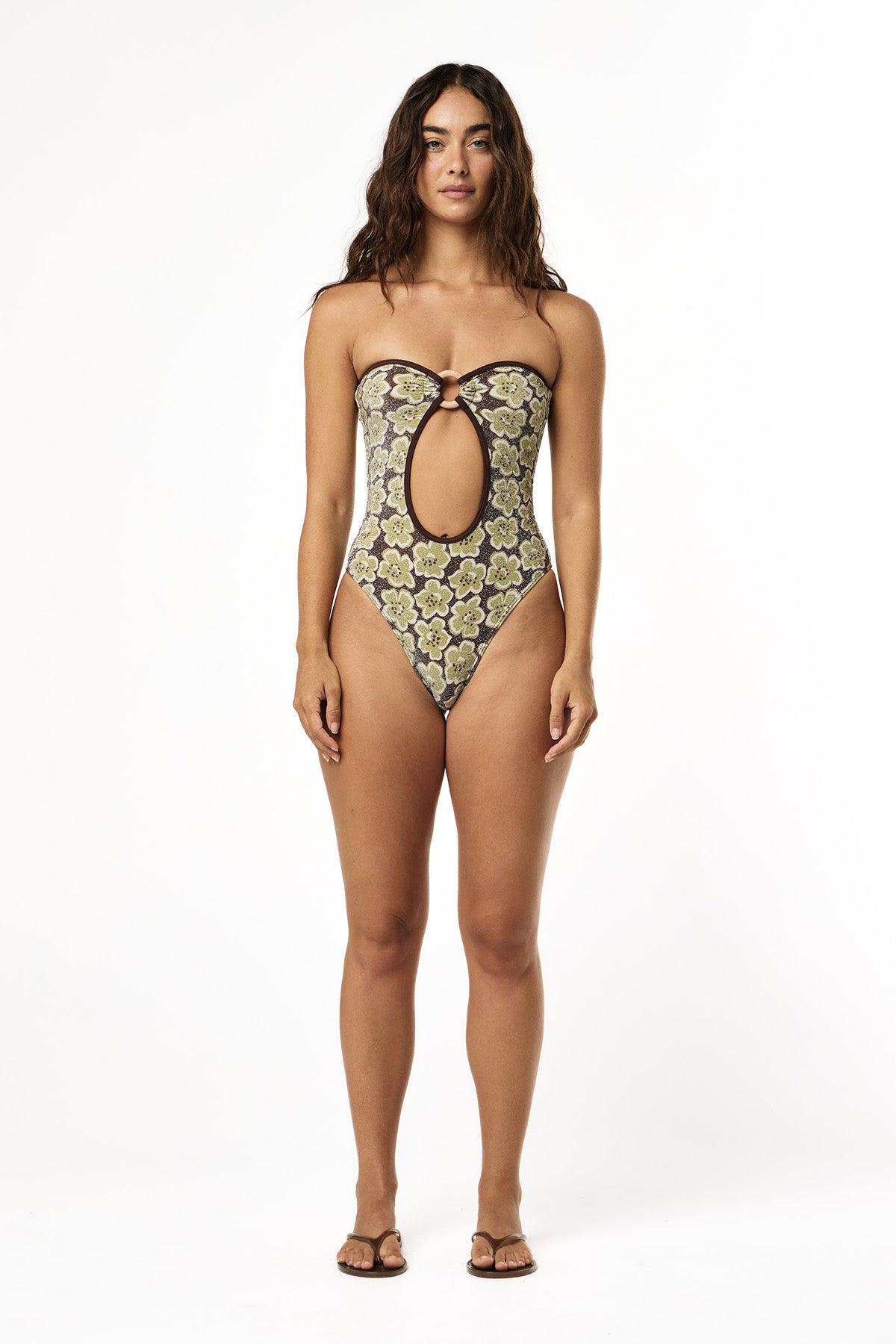 Stella Lurex One Piece | Moss Bloom
