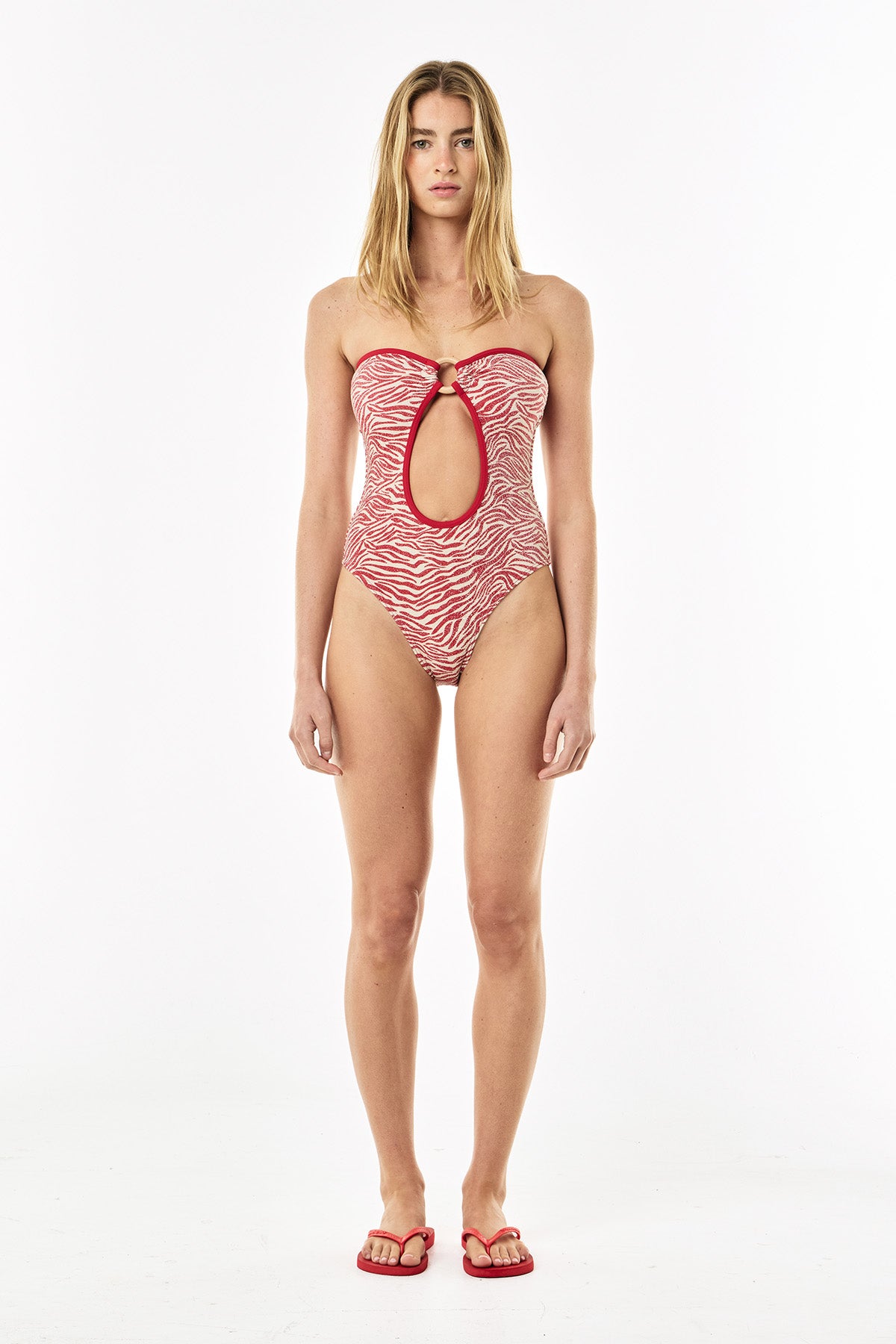 Stella Lurex One Piece | Scarlet Zebra