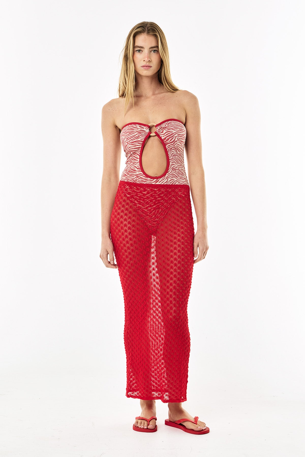 Stella Lurex One Piece | Scarlet Zebra