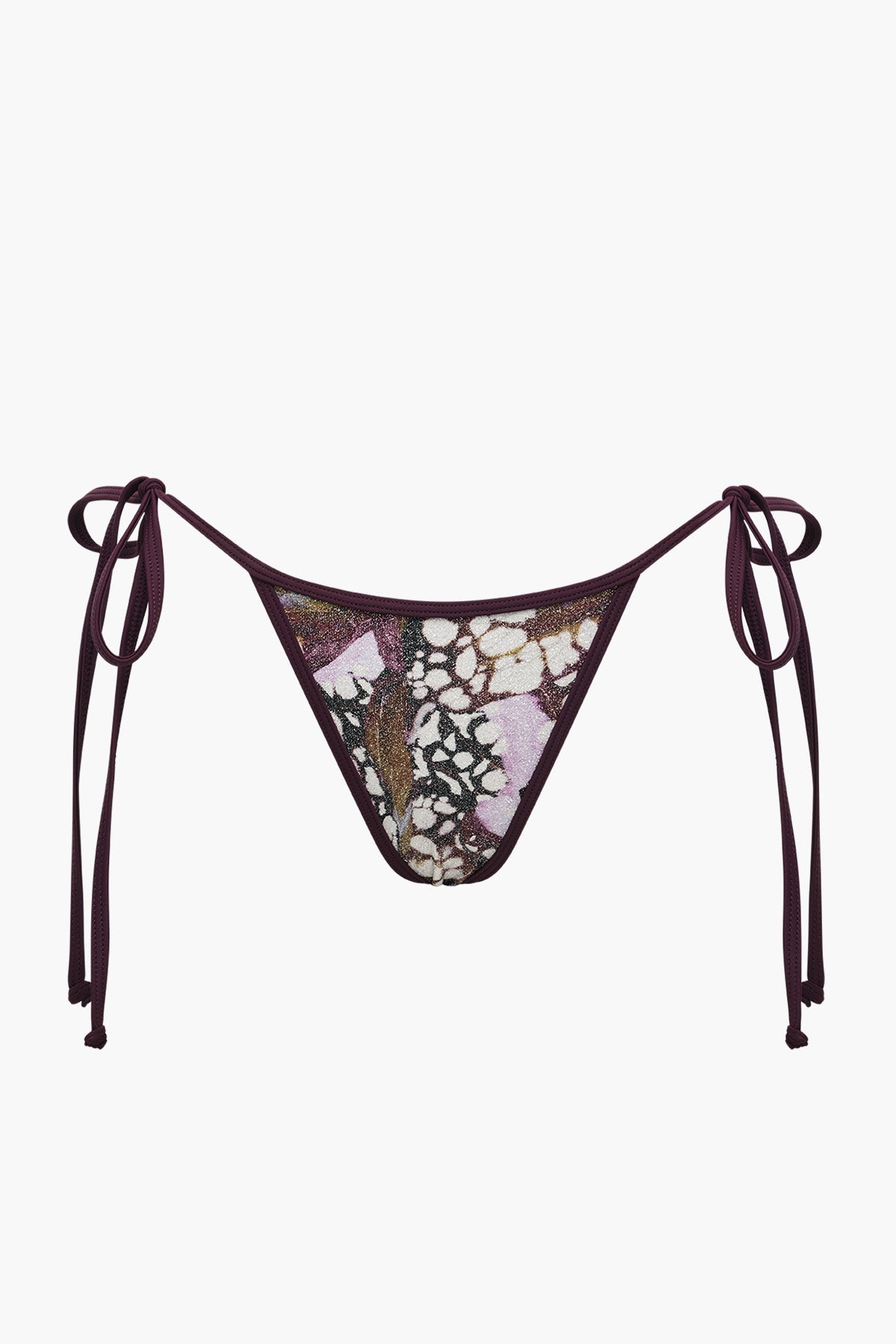 Stevie Lurex Tie Brief | Dahlia
