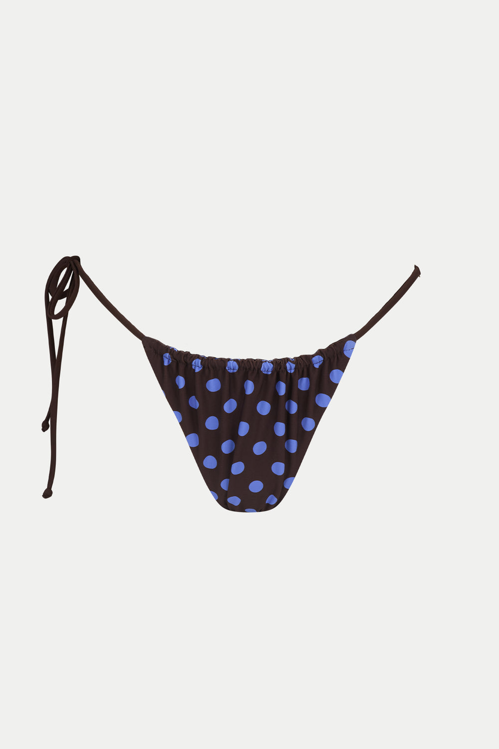 1 String Brief Lola String Brief | Mocha Indigo Polka